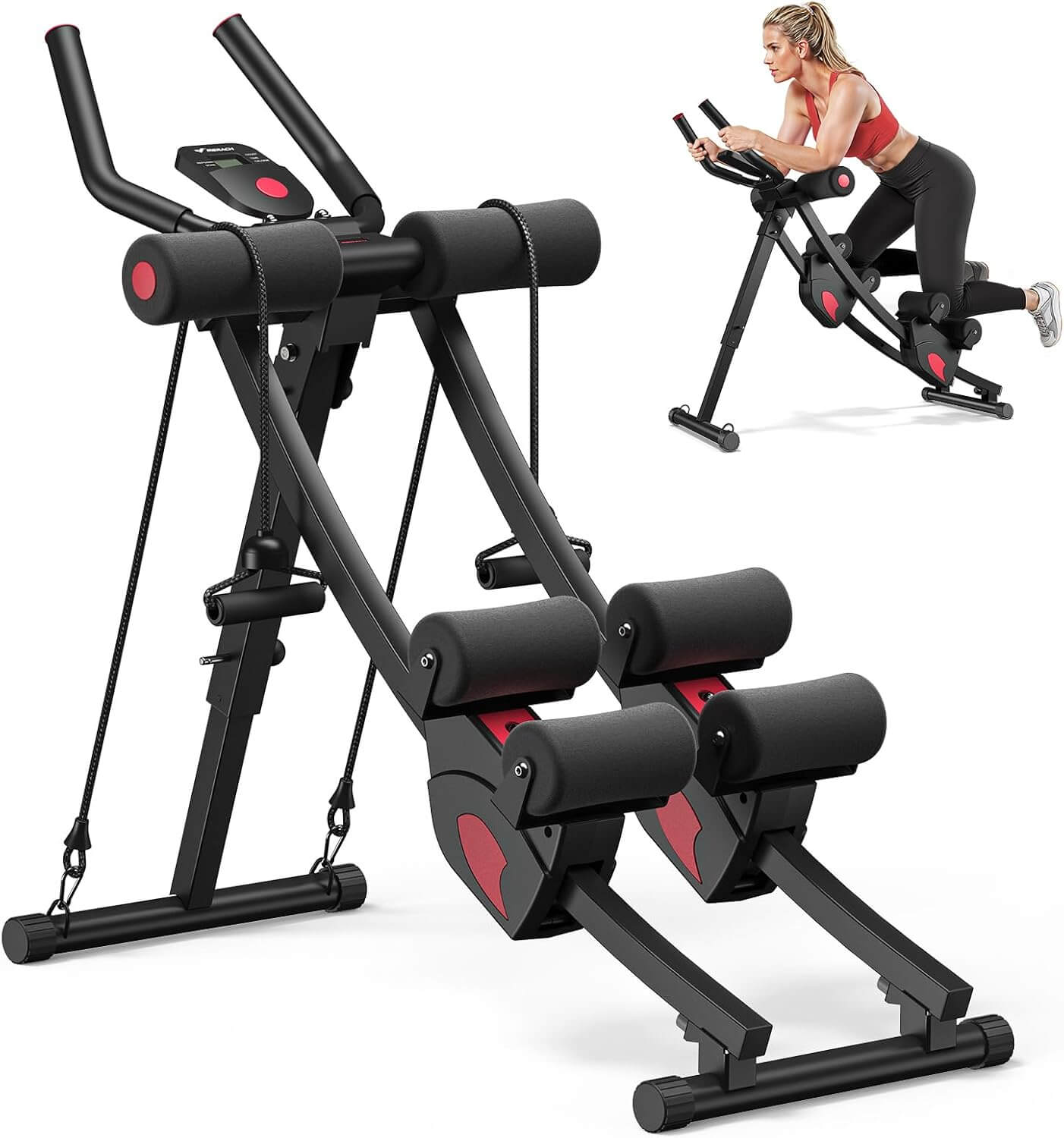 MERACH Adjustable Ab Trainer Machine
