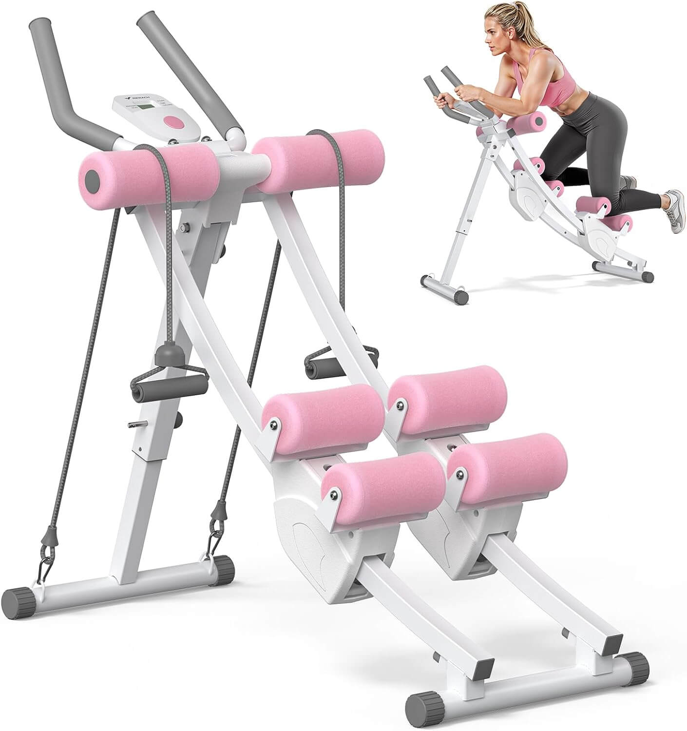 MERACH Adjustable Ab Trainer Machine