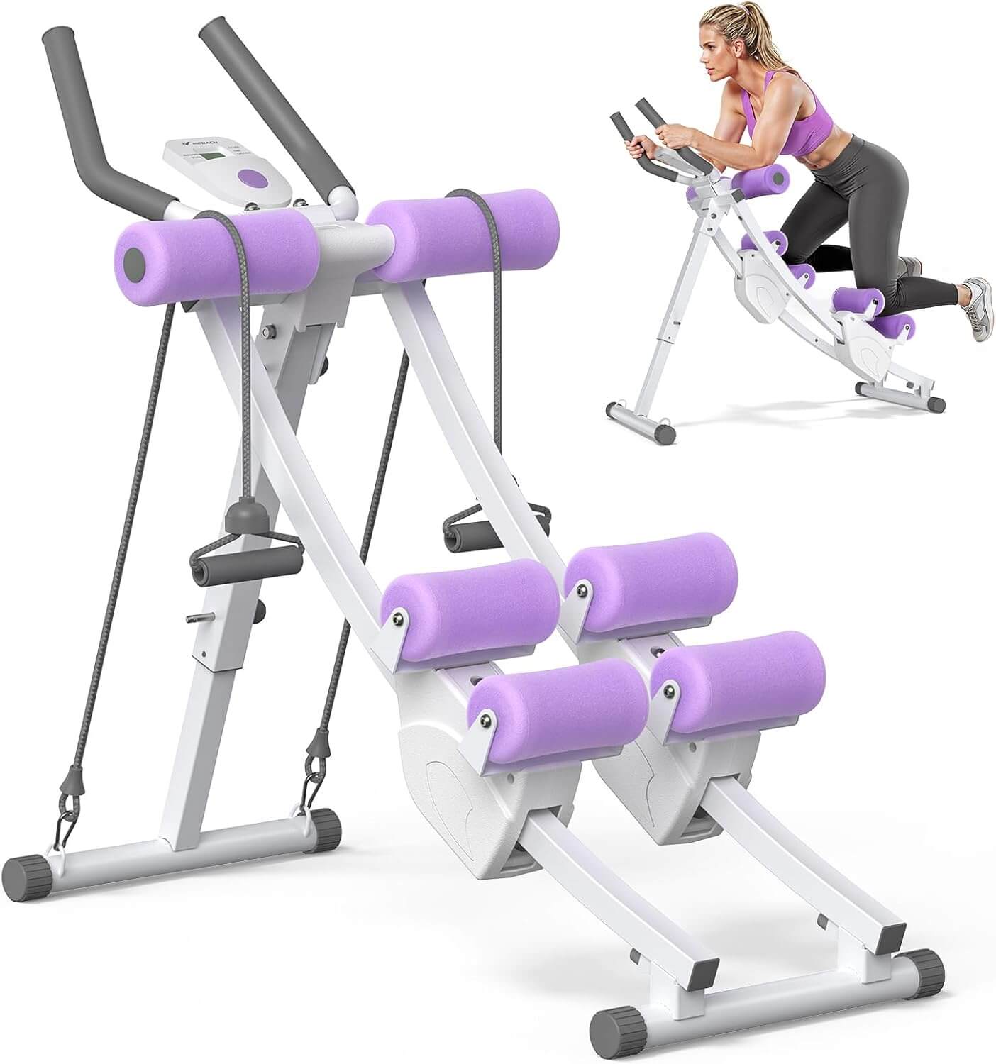 MERACH Adjustable Ab Trainer Machine