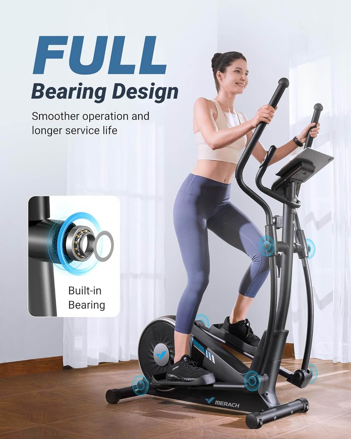 MERACH E09 Elliptical Machine
