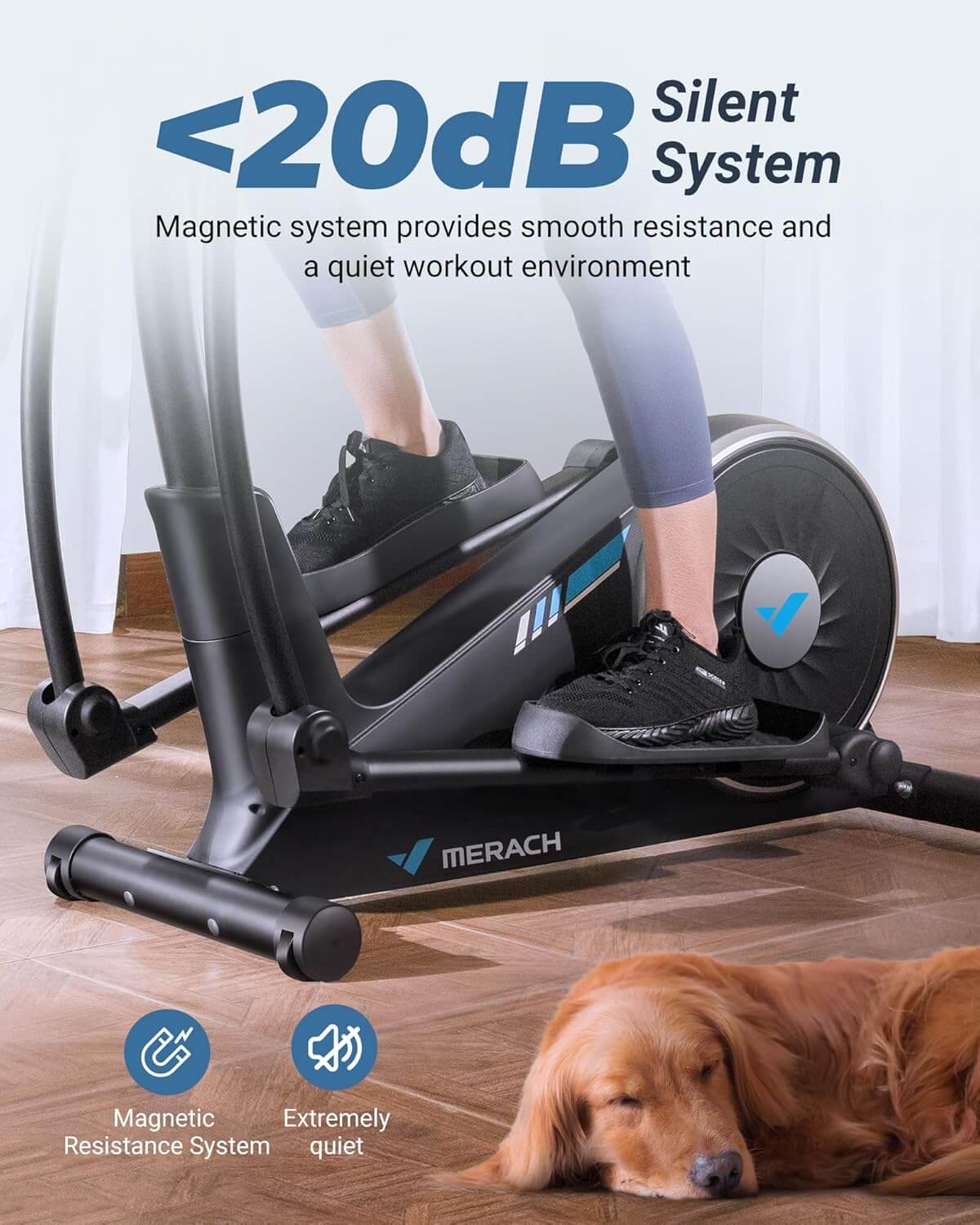 MERACH E09 Elliptical Machine