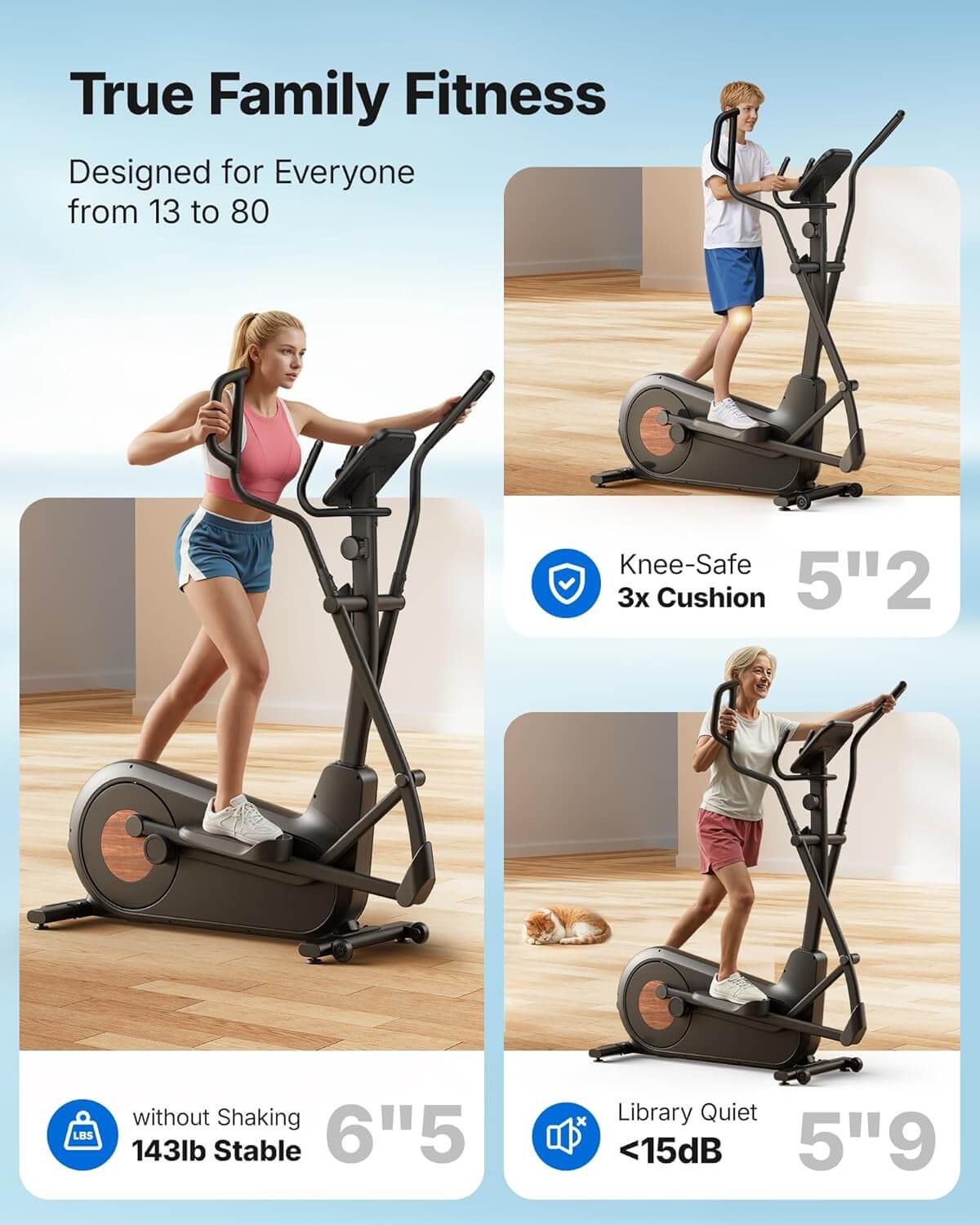 MERACH E27 Elliptical Machine
