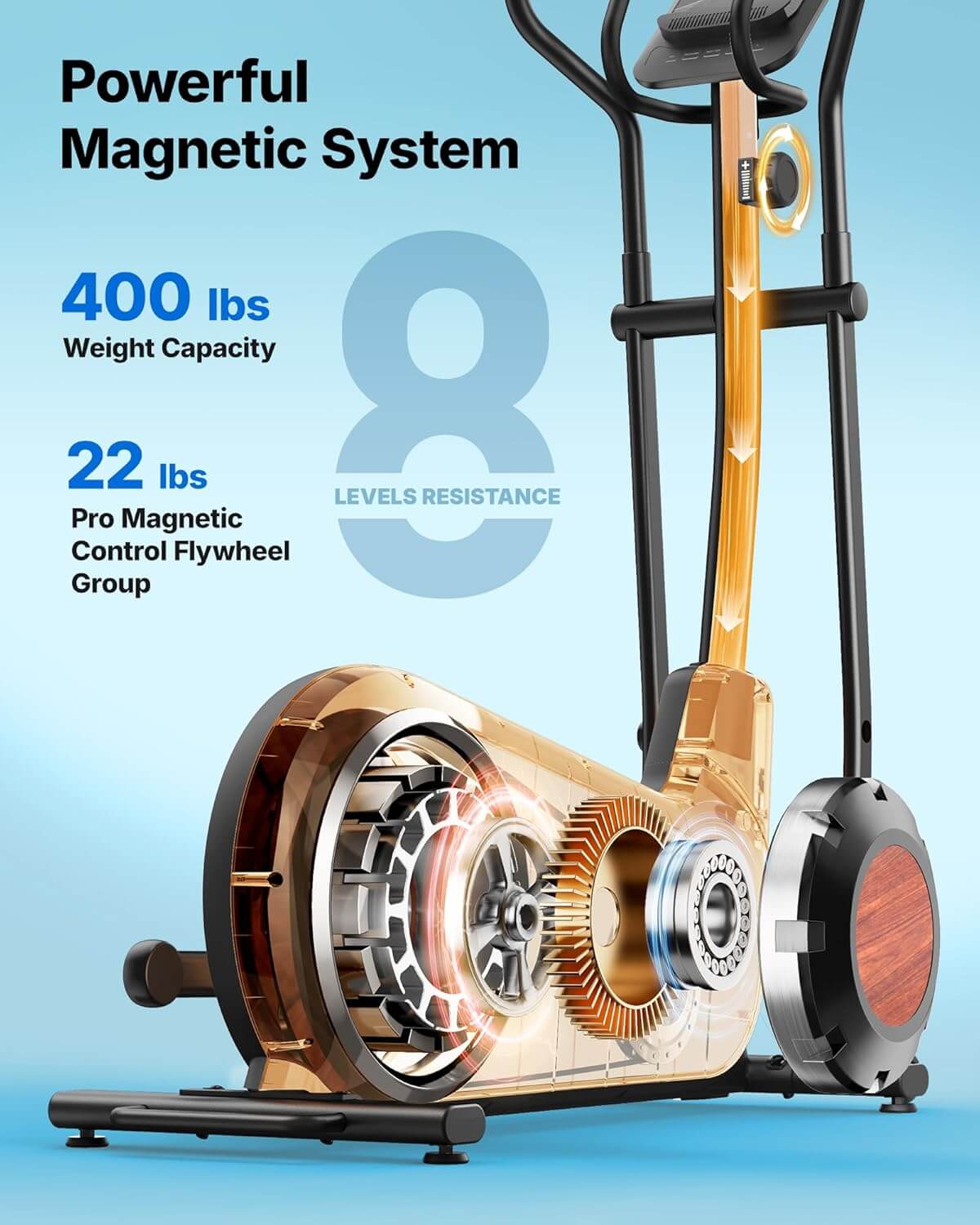 MERACH E27 Elliptical Machine