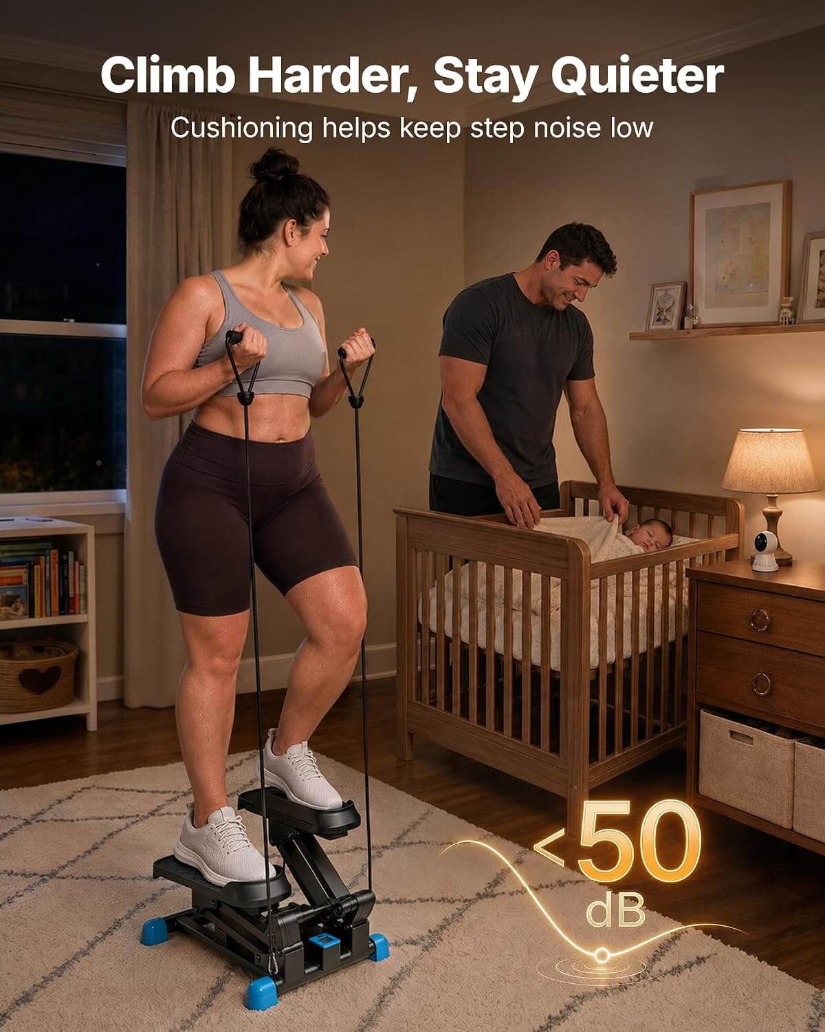 MERACH MR-2568 3-in-1 Stair Climber