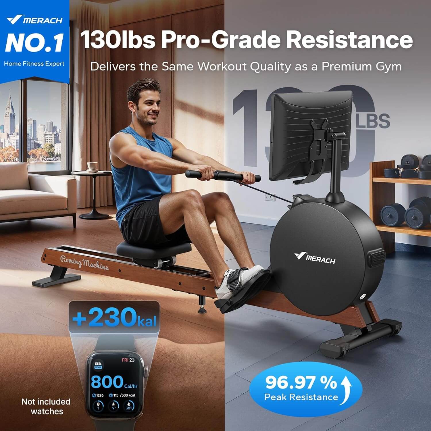 Merach R11 Rowing Machine MERACH MR-R7 Pro-Grade Rowing Machine — Upzy.com