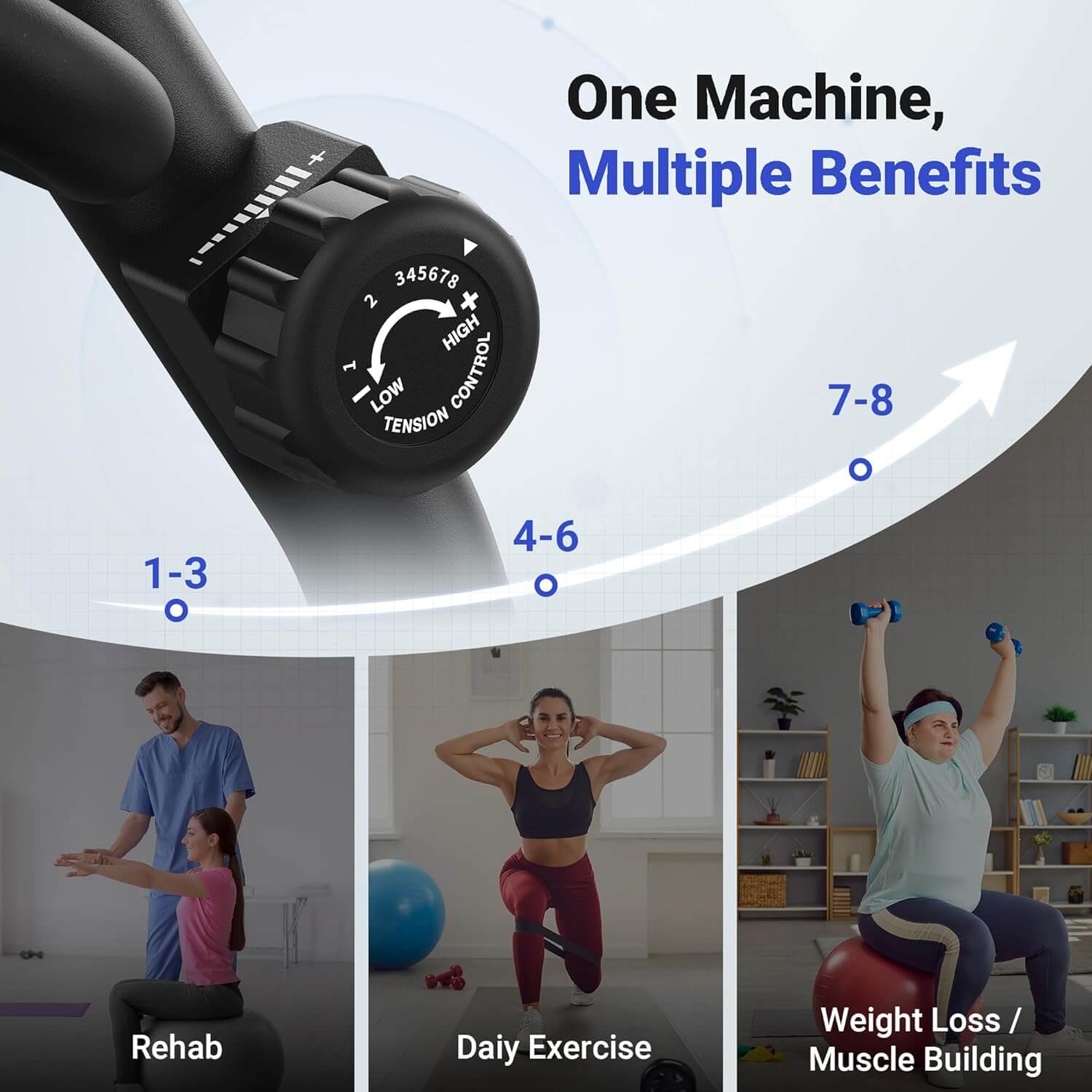 MERACH MR-S23 Magnetic Recumbent Exercise Bike