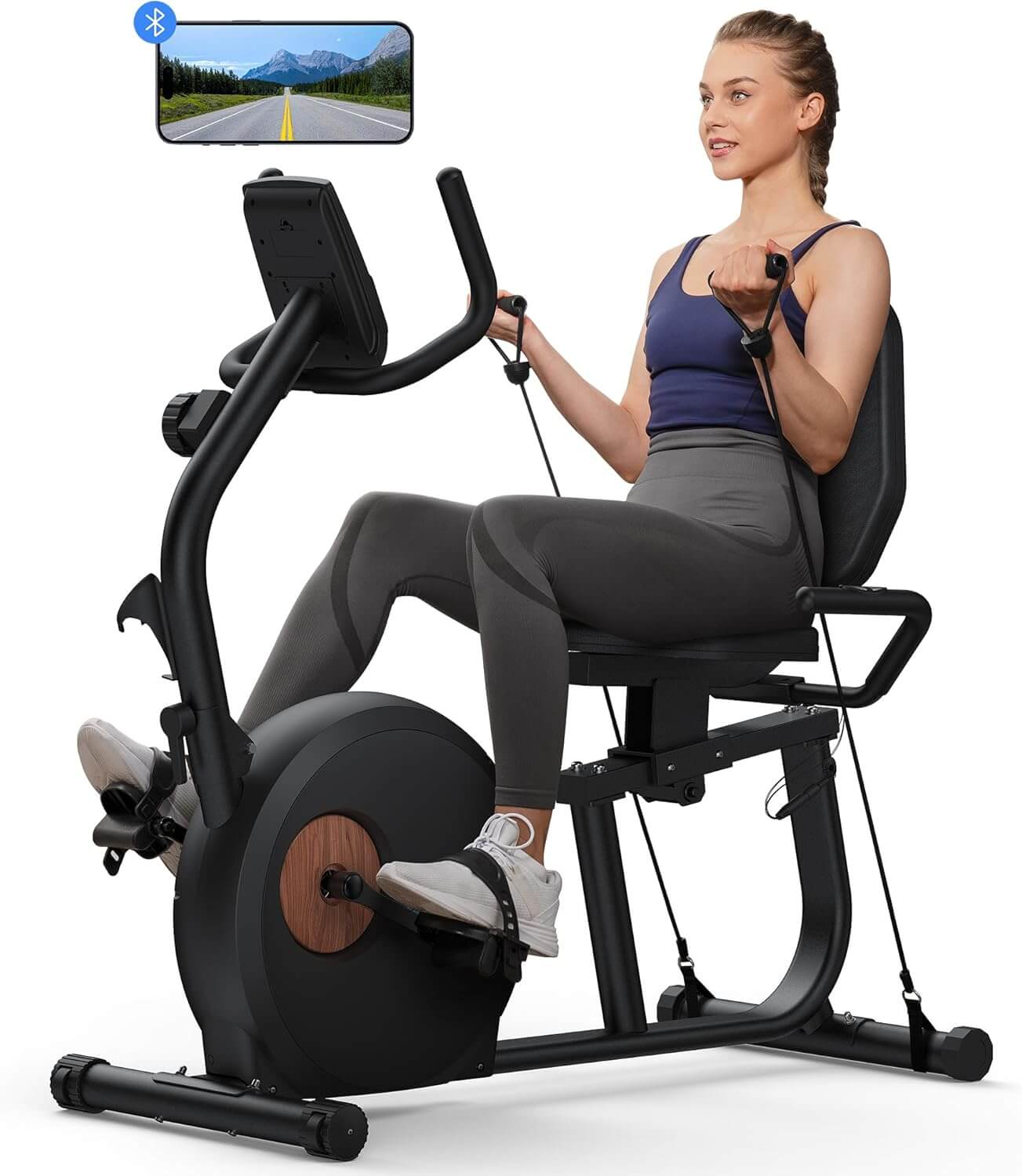 MERACH MR-S23 Magnetic Recumbent Exercise Bike