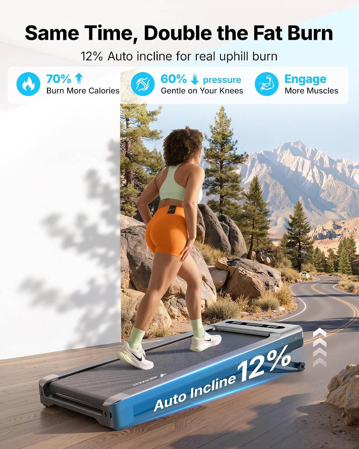 MERACH MR-T27 UltraWalk W60 Walking Pad Treadmill