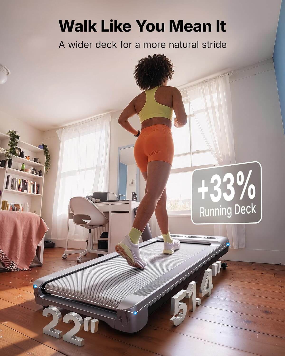 MERACH MR-T27 UltraWalk W60 Walking Pad Treadmill