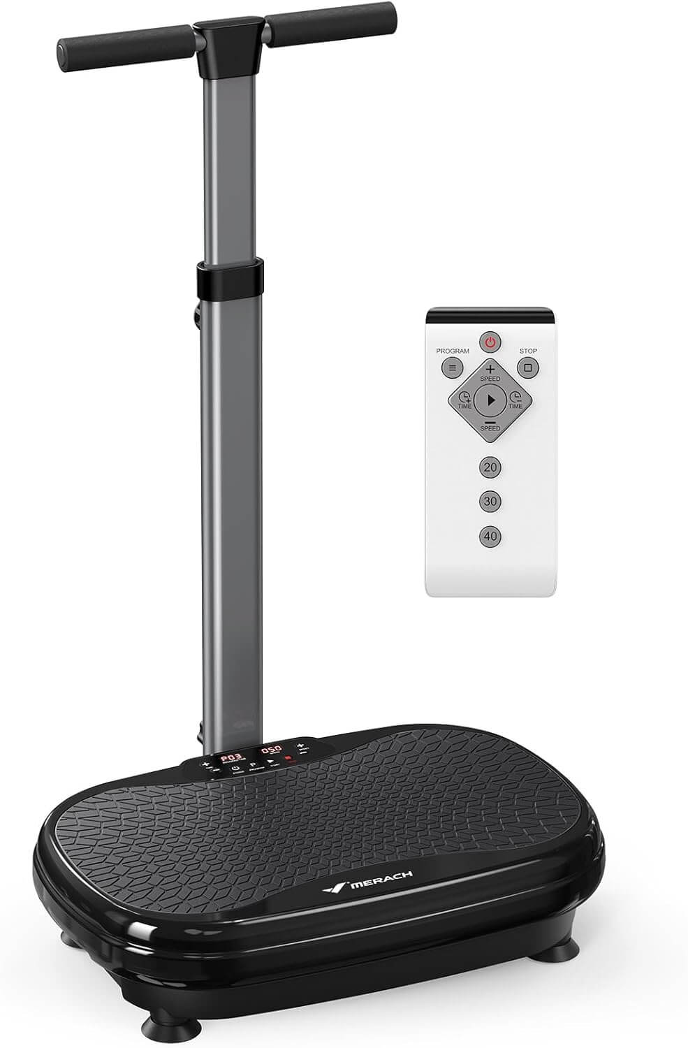 MERACH V44 Vibration Plate Exercise Machine with Handrails