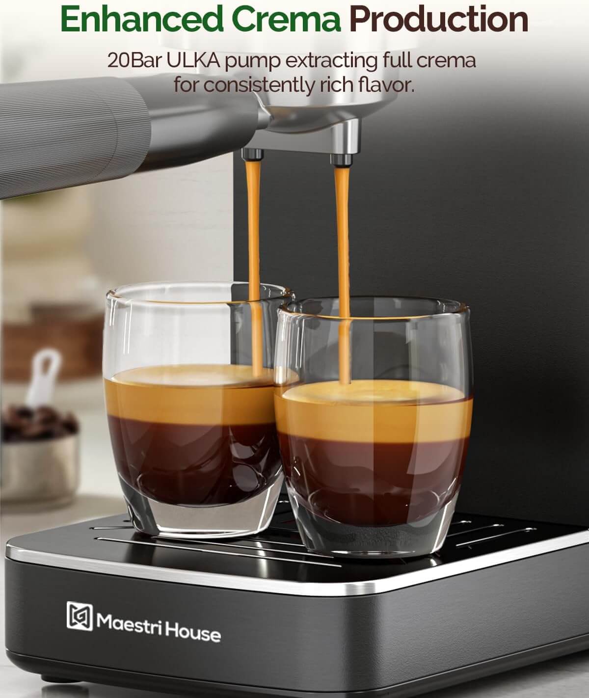 Maestri House Compact Espresso Machine