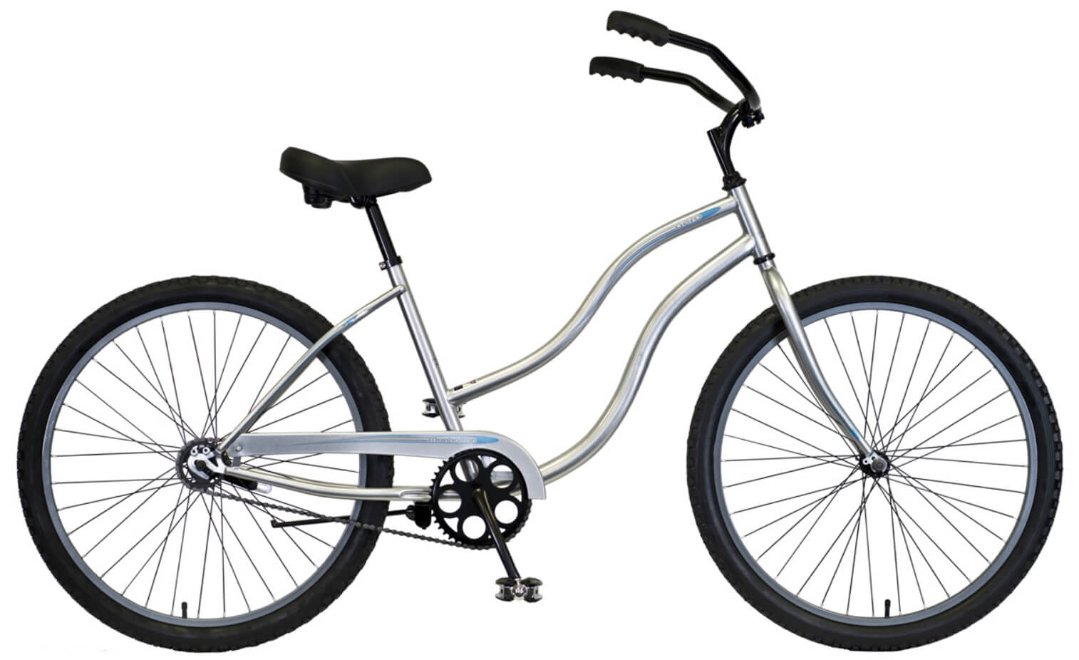 Manhattan AERO Women's Step-Through Single Speed Cruiser Bike, One Size