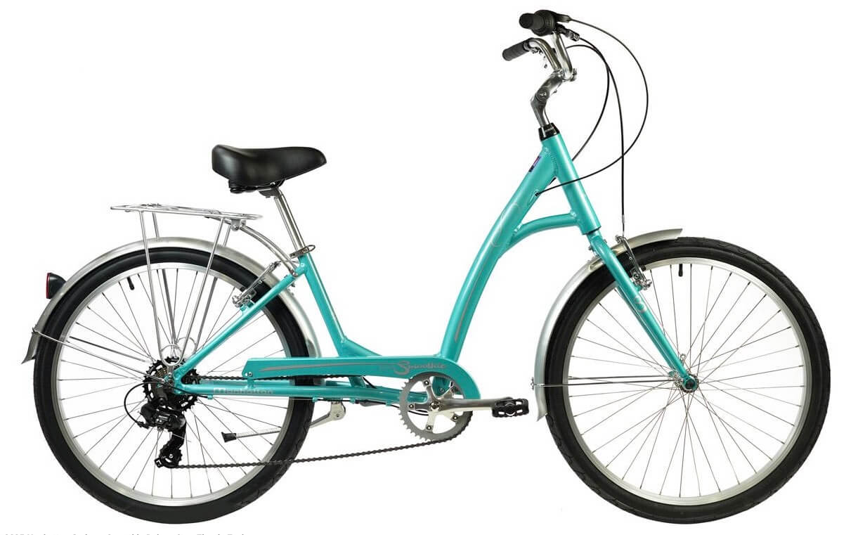 Manhattan SMOOTHIE DELUXE Women's Step-Through Cruiser Bike, One Size