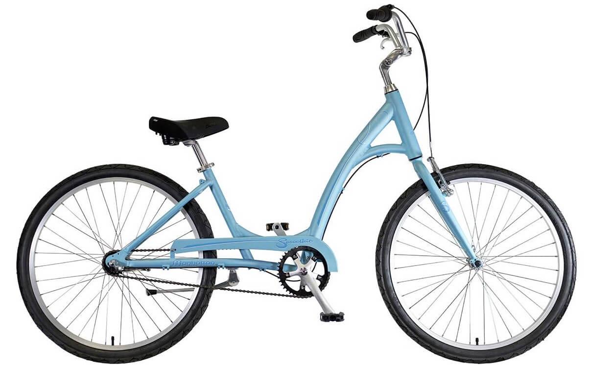 Manhattan SMOOTHIE Women's Step-Through Cruiser Bike, One Size