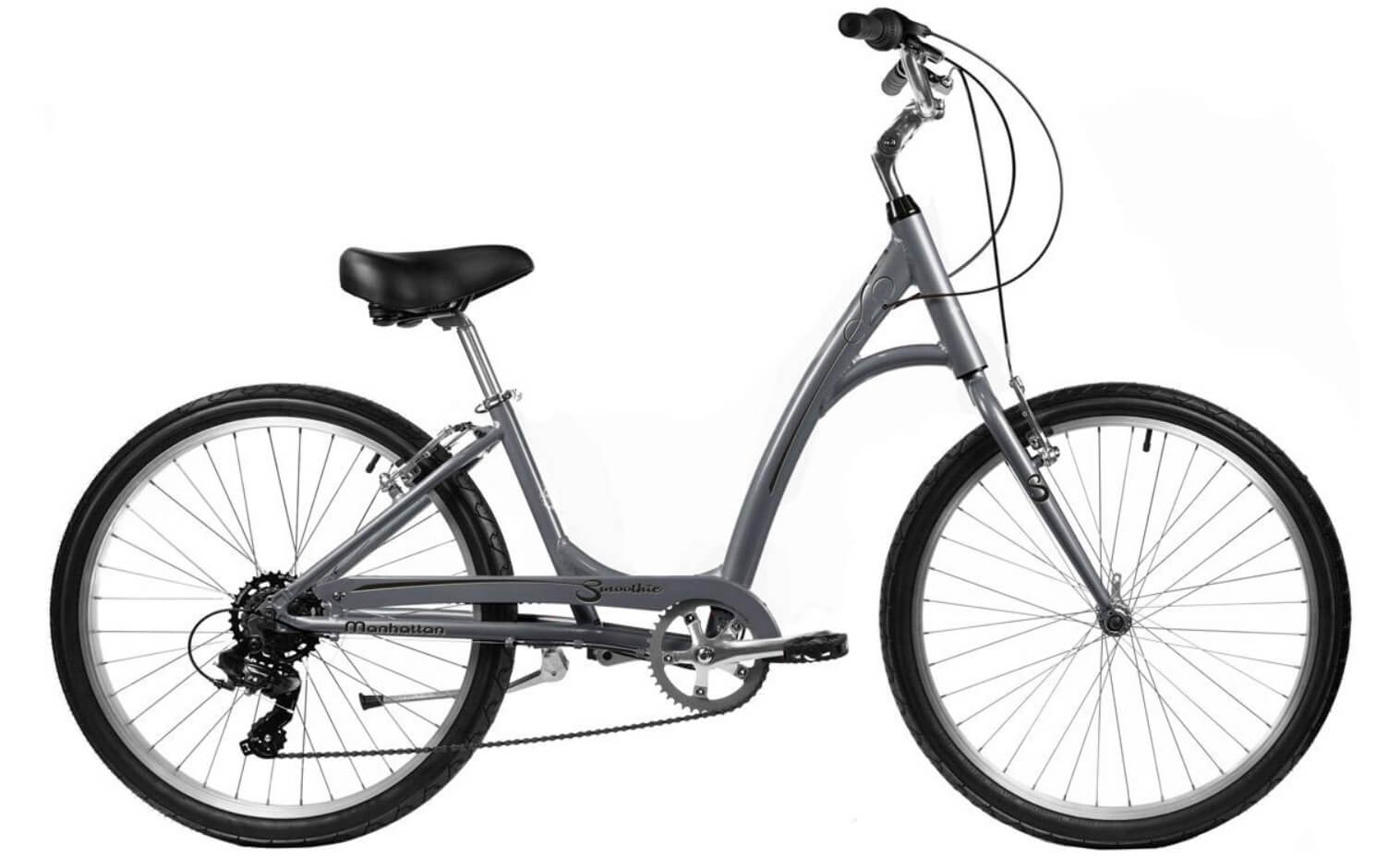 Manhattan SMOOTHIE Women's Step-Through Cruiser Bike, One Size