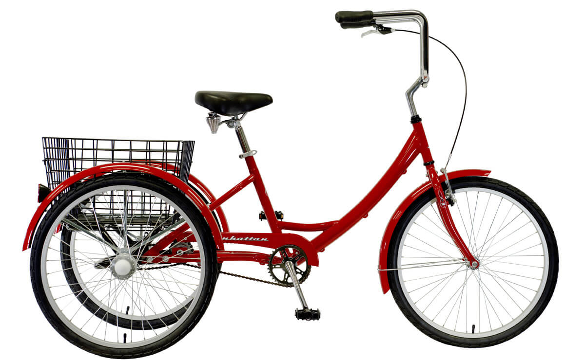 Manhattan STEEL 24" Adult Trike, One Size