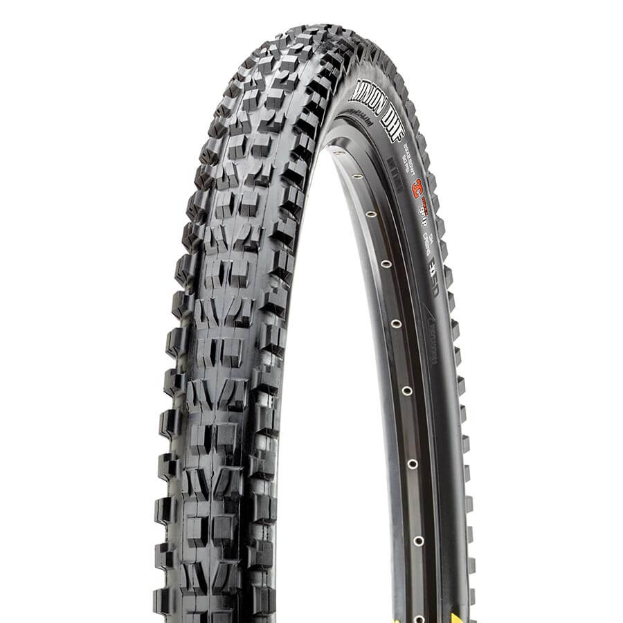 Maxxis MINION DHF Mountain Tire, 27.5"x2.50, Folding, Tubeless Ready, MaxxGrip, DH, E50, Wide Trail, 60x2TPI