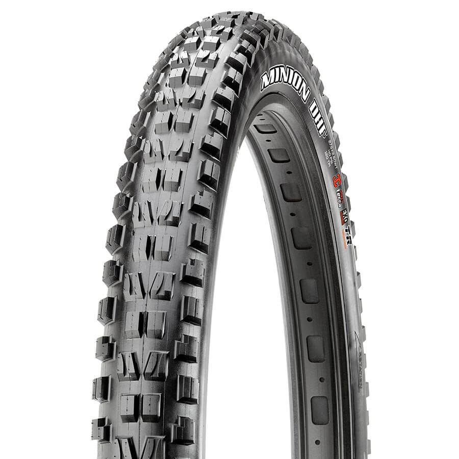 Maxxis MINION DHF Tire, 27.5''x2.50, Folding, Tubeless Ready, Dual, EXO, Wide Trail, 60TPI