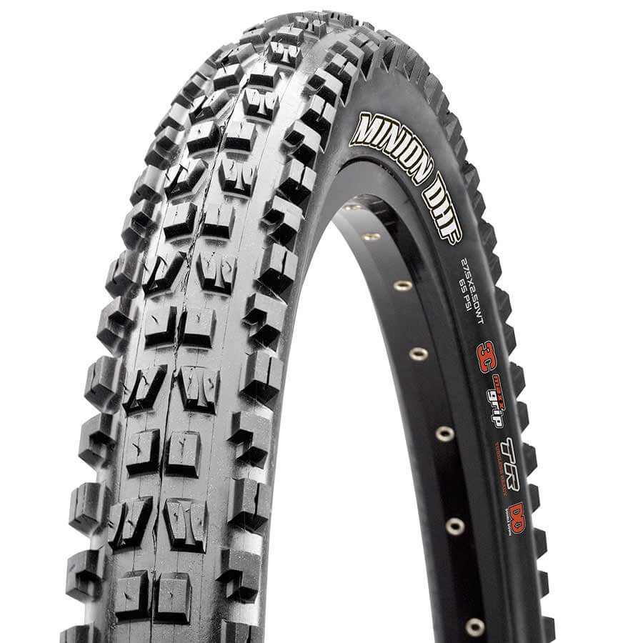 Maxxis MINION DHF Tire, 27.5''x2.80, Folding, Tubeless Ready, 3C Maxx Terra, EXO, 120TPI