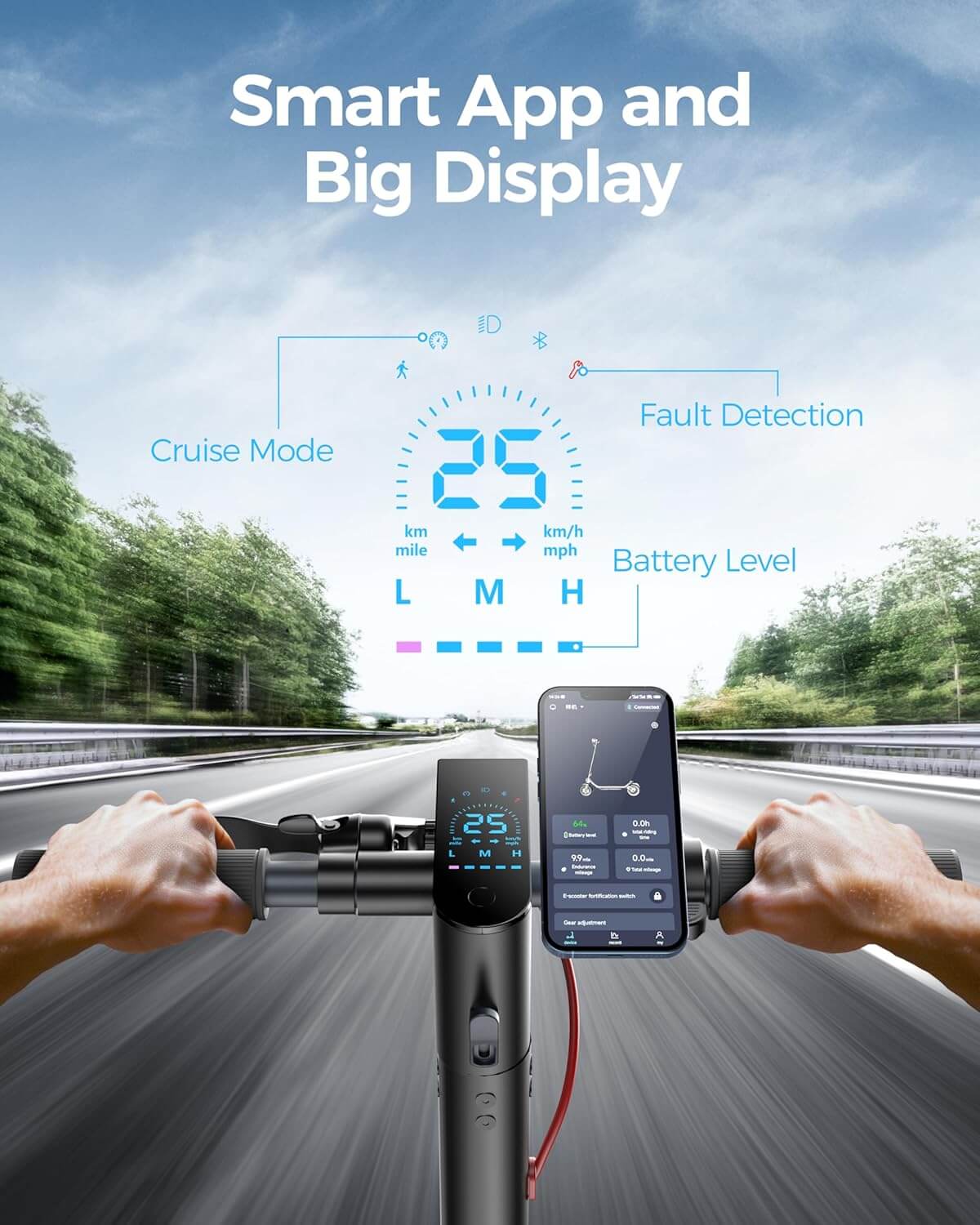 Megawheels A6L Folding Electric Scooter