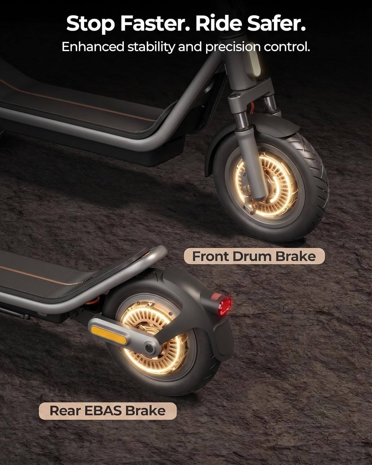 Megawheels E3 Dual Suspension All-Terrain Folding Electric Scooter