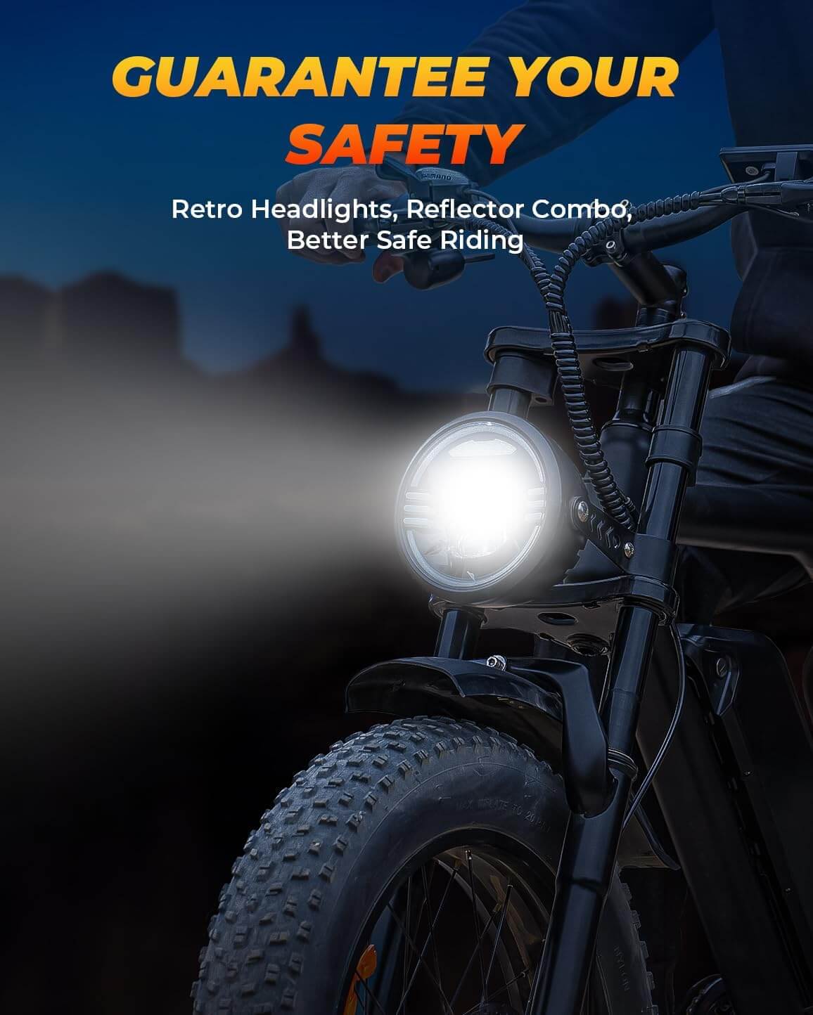 Megawheels EB01 1500W 48V Full Suspension Fat Tire Electric Bike