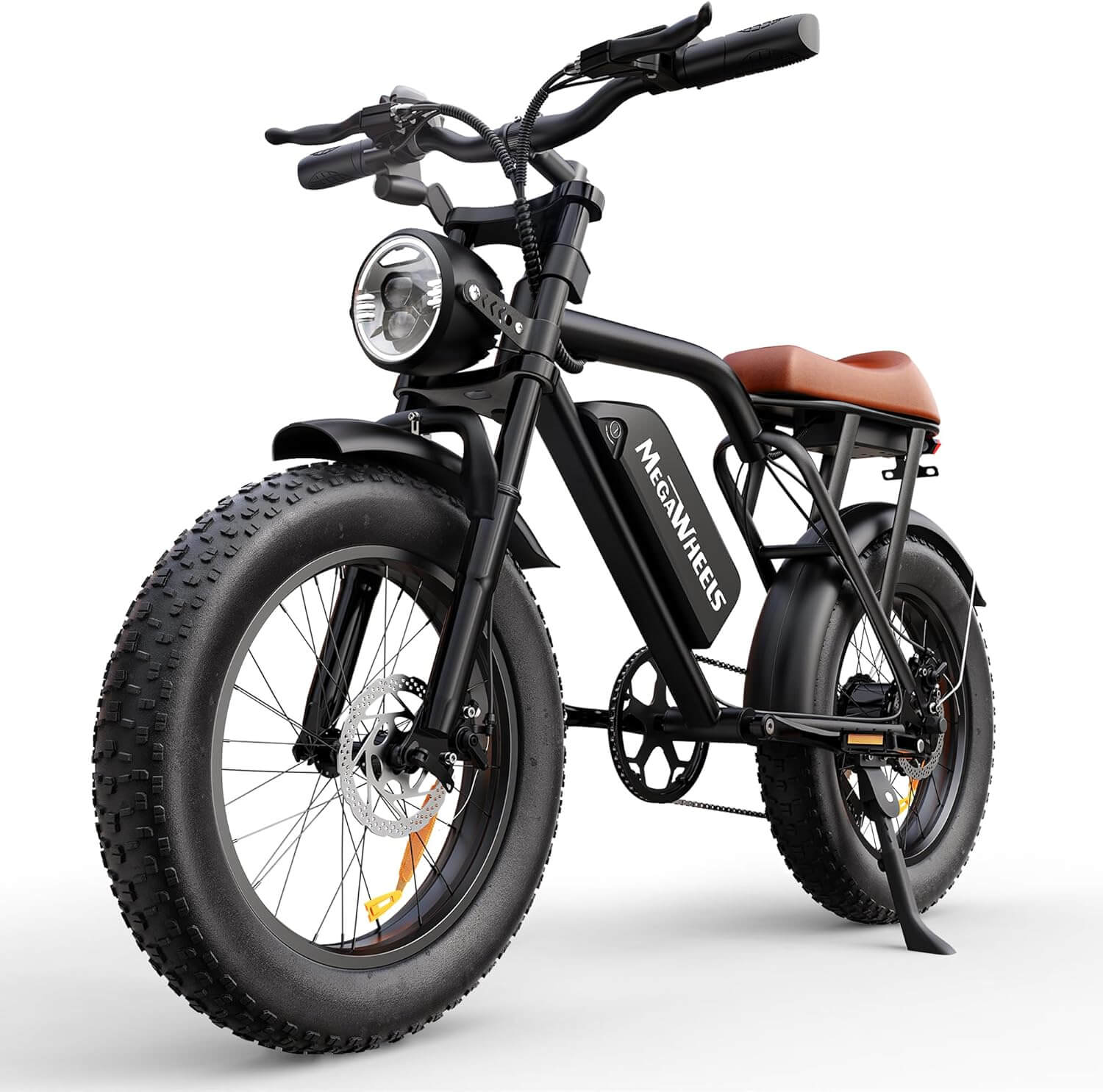 Megawheels EB01 1500W 48V Full Suspension Fat Tire Electric Bike