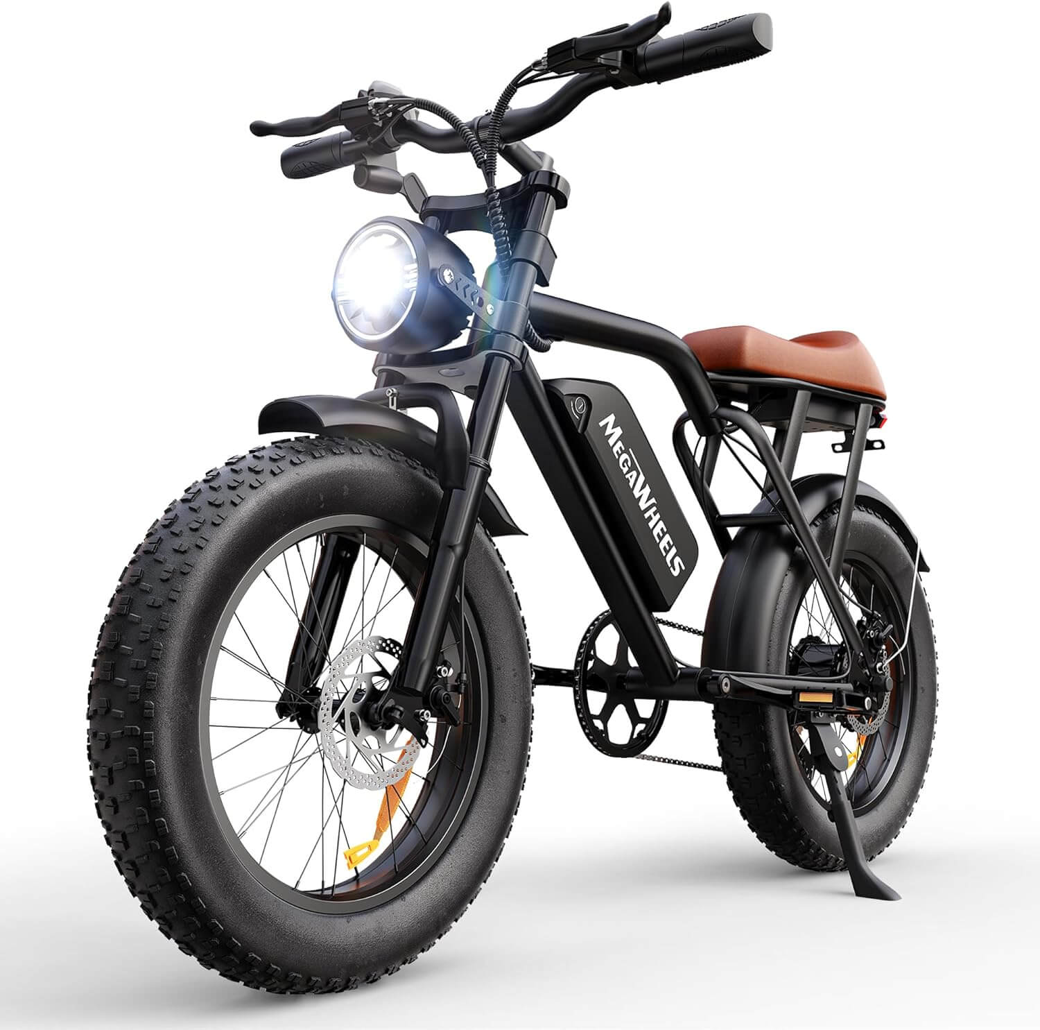 Megawheels EB01 1500W 48V Full Suspension Fat Tire Electric Bike