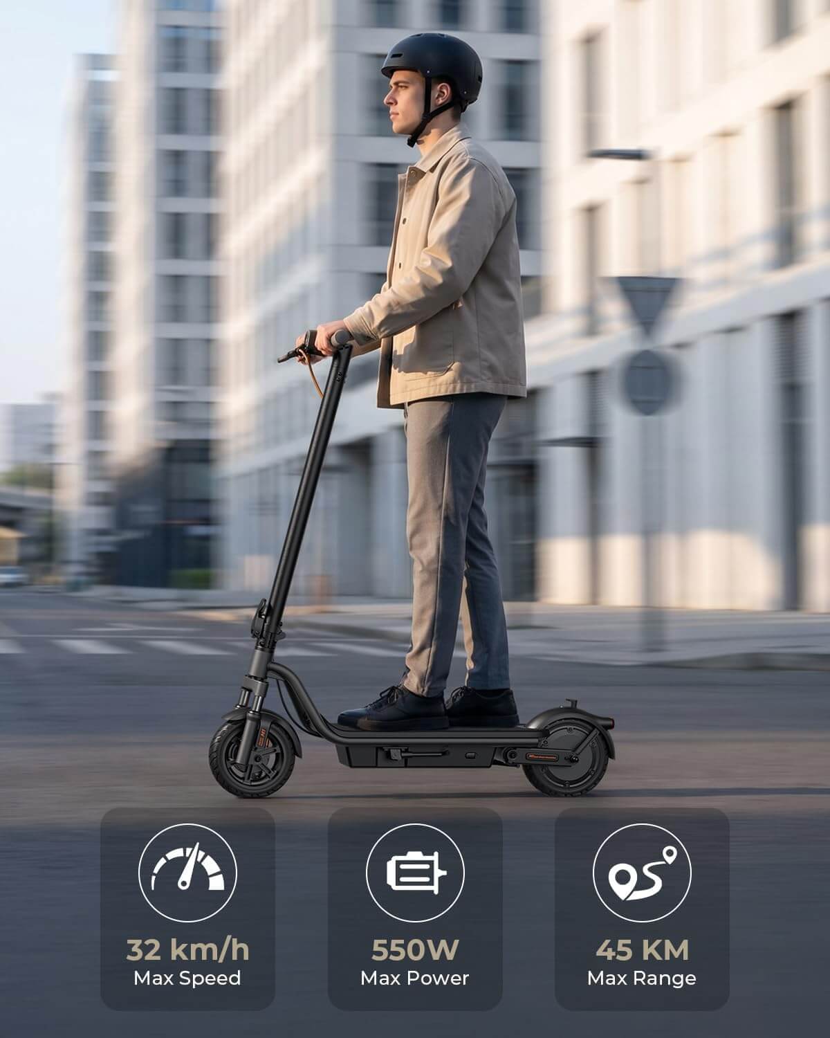 Megawheels M1 Dual Suspension All-Terrain Folding Electric Scooter