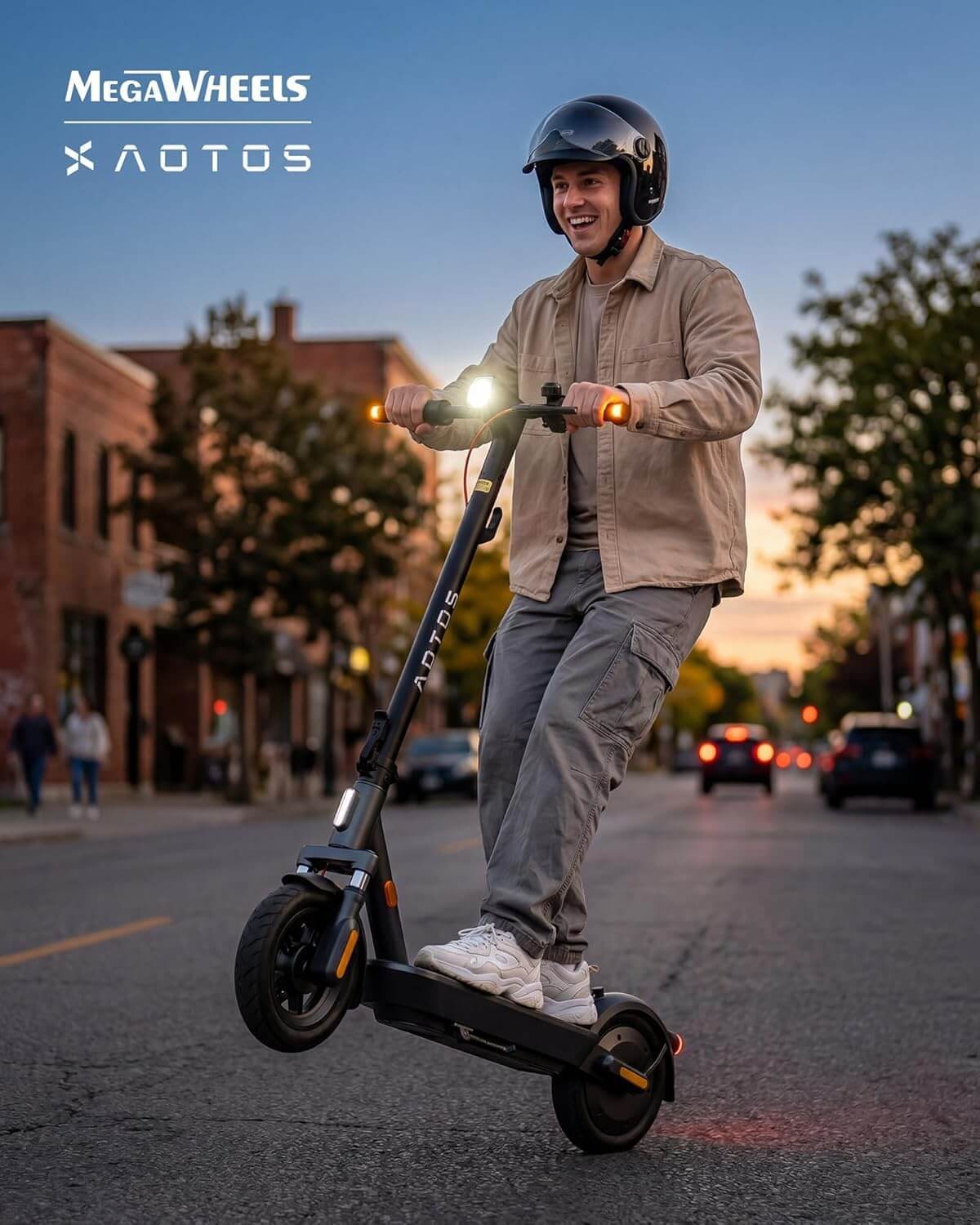 Megawheels S2A Dual Suspension All-Terrain Folding Electric Scooter