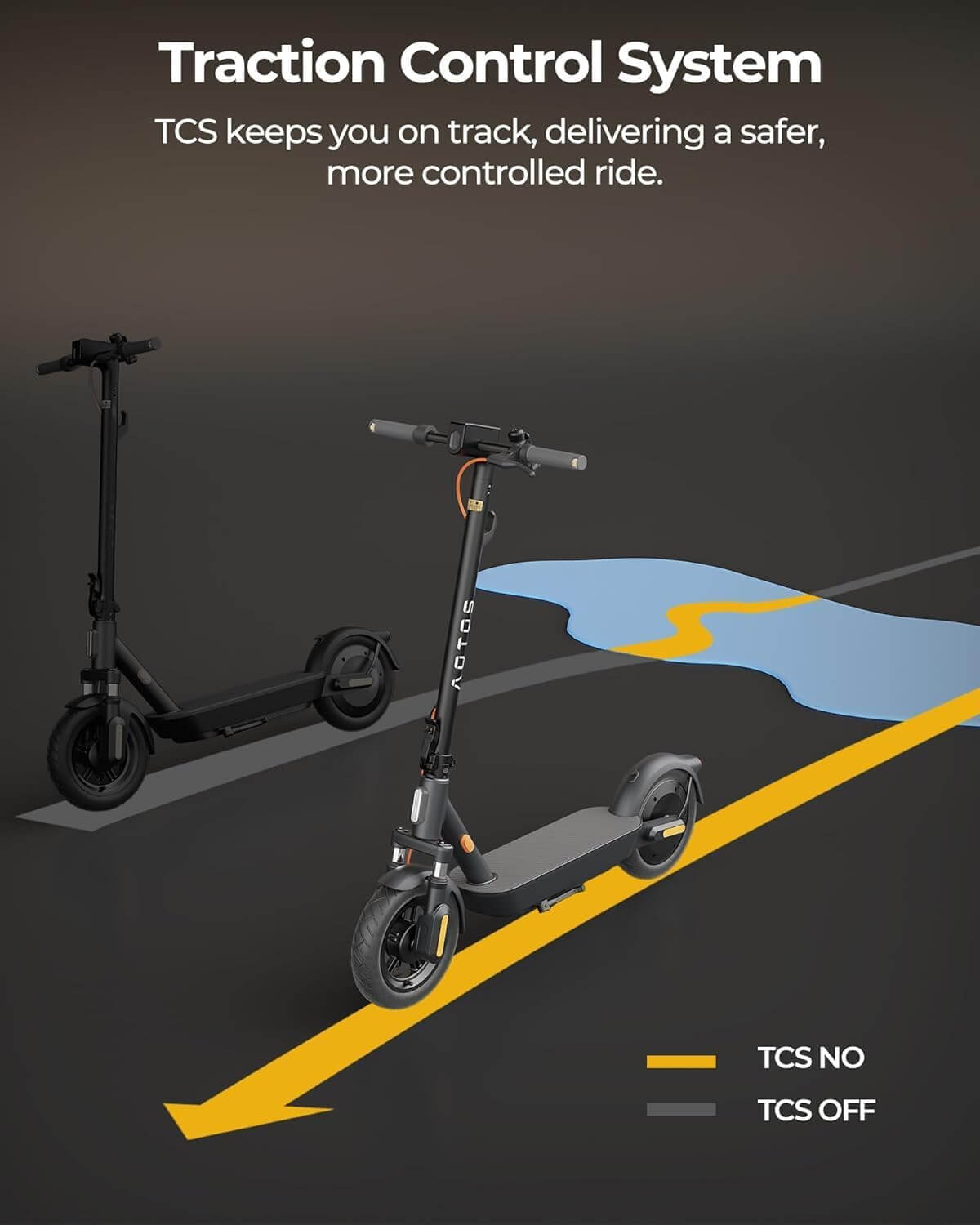 Megawheels S2A Dual Suspension All-Terrain Folding Electric Scooter