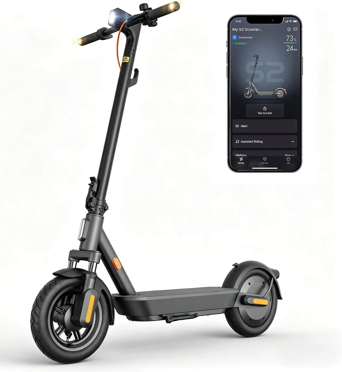 Megawheels S2A Dual Suspension All-Terrain Folding Electric Scooter
