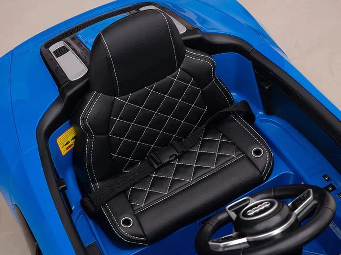 Mini Moto Toys AUDI R8 12V Kids Electric Ride-On Car, Parental Remote