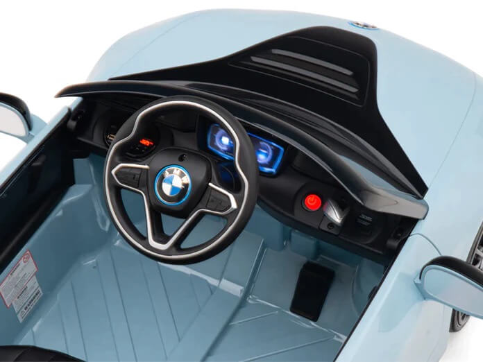 Mini Moto Toys BMW I8 12V Kids 1 Seat Electric Ride-On Car, Parental Remote