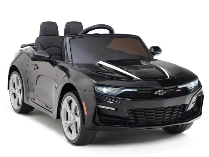 Mini Moto Toys CHEVROLET CAMARO 12V Electric Ride-On Car, EVA Wheels, Parental Remote
