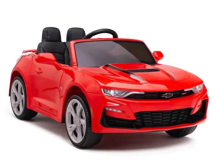 Mini Moto Toys CHEVROLET CAMARO 12V Electric Ride-On Car, EVA Wheels, Parental Remote