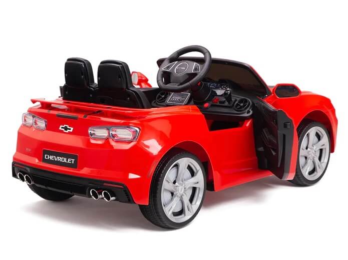 Mini Moto Toys CHEVROLET CAMARO 12V Electric Ride-On Car, EVA Wheels, Parental Remote