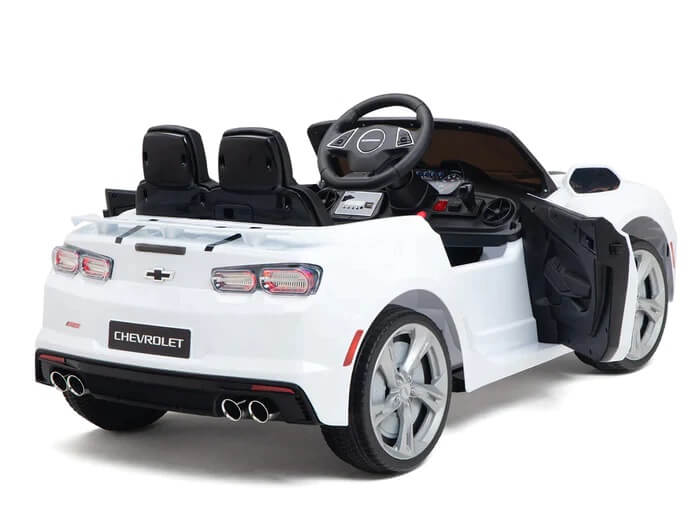 Mini Moto Toys CHEVROLET CAMARO 12V Electric Ride-On Car, EVA Wheels, Parental Remote