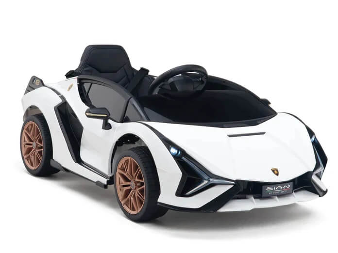 Mini Moto Toys Lamborghini SIAN 12V Kids Electric Ride-On Car, Parental Remote