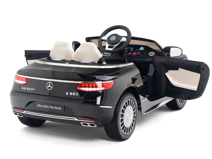 Mini Moto Toys MERCEDES MAYBACH 12V Kids Electric Ride-On Car, Parental Remote
