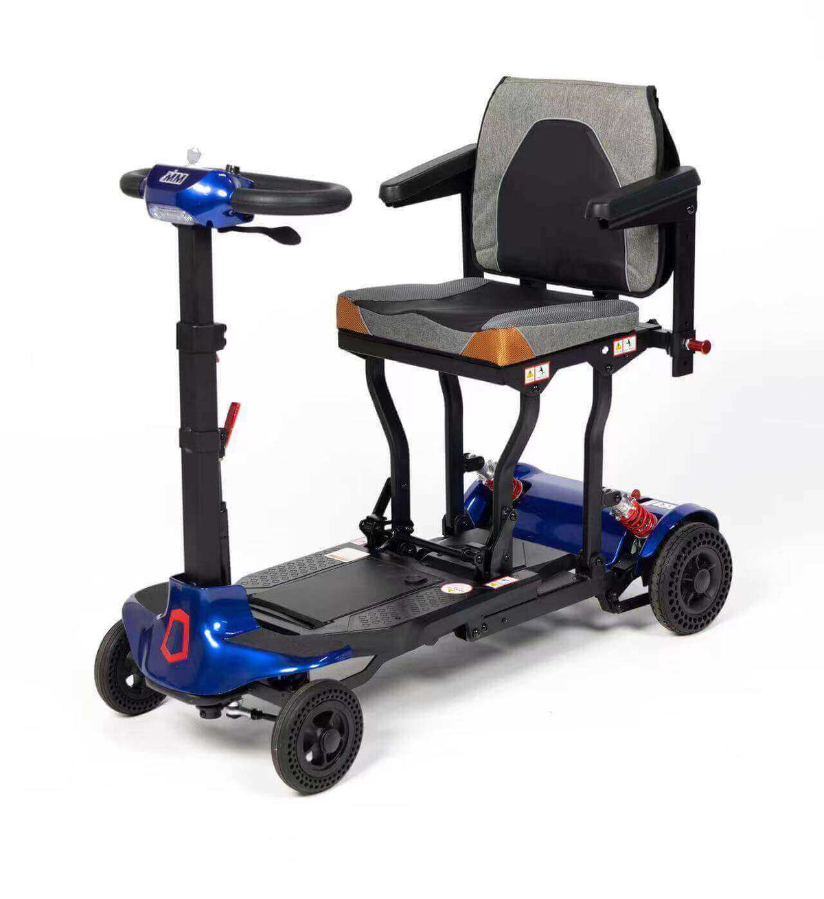 MoJo T300 Lightweight Folding Electric Mobility Scooter Magnesium
