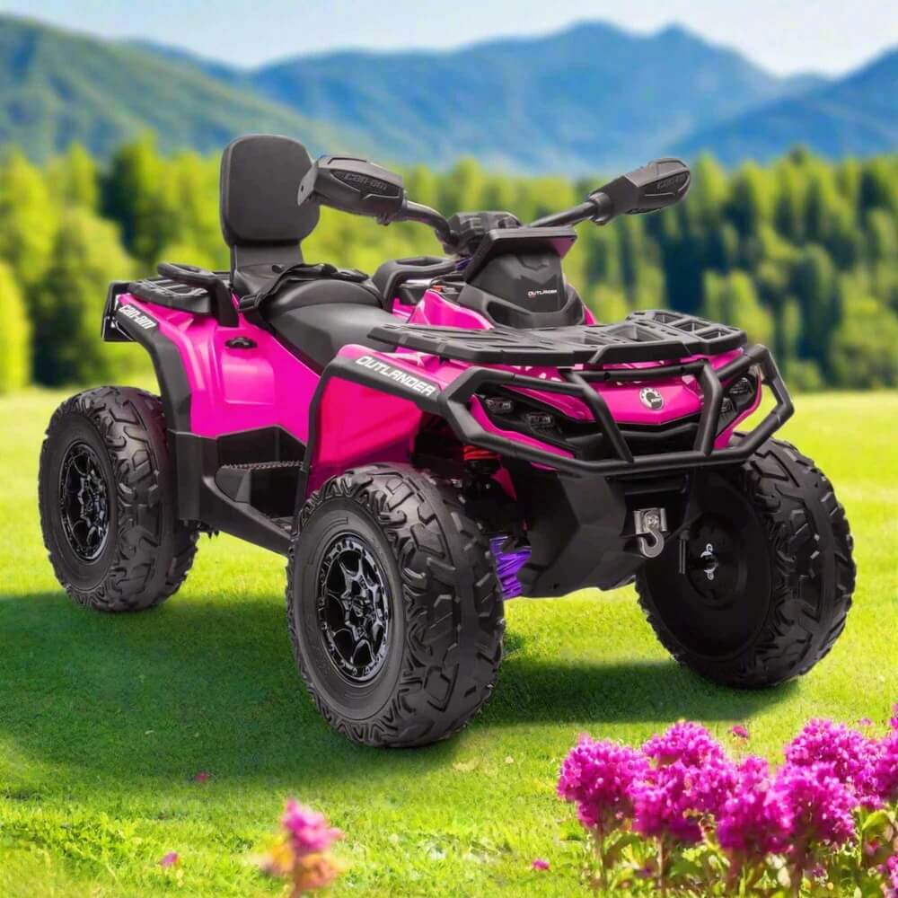 Moderno Kids CAN-AM OUTLANDER 24V 4WD Electric All-Terrain Vehicle ATV