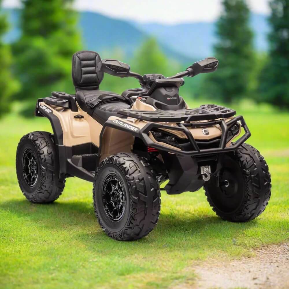 Moderno Kids CAN-AM OUTLANDER 24V 4WD Electric All-Terrain Vehicle ATV