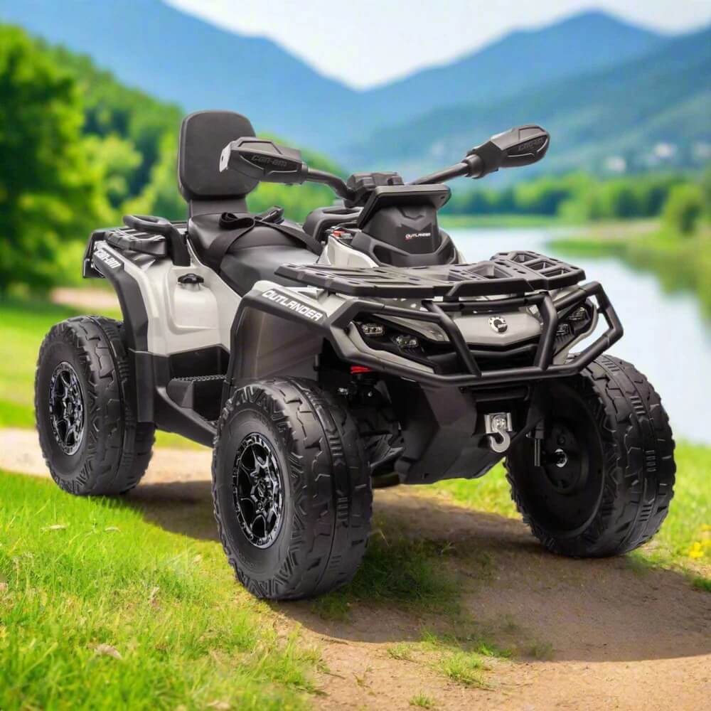 Moderno Kids CAN-AM OUTLANDER 24V 4WD Electric All-Terrain Vehicle ATV