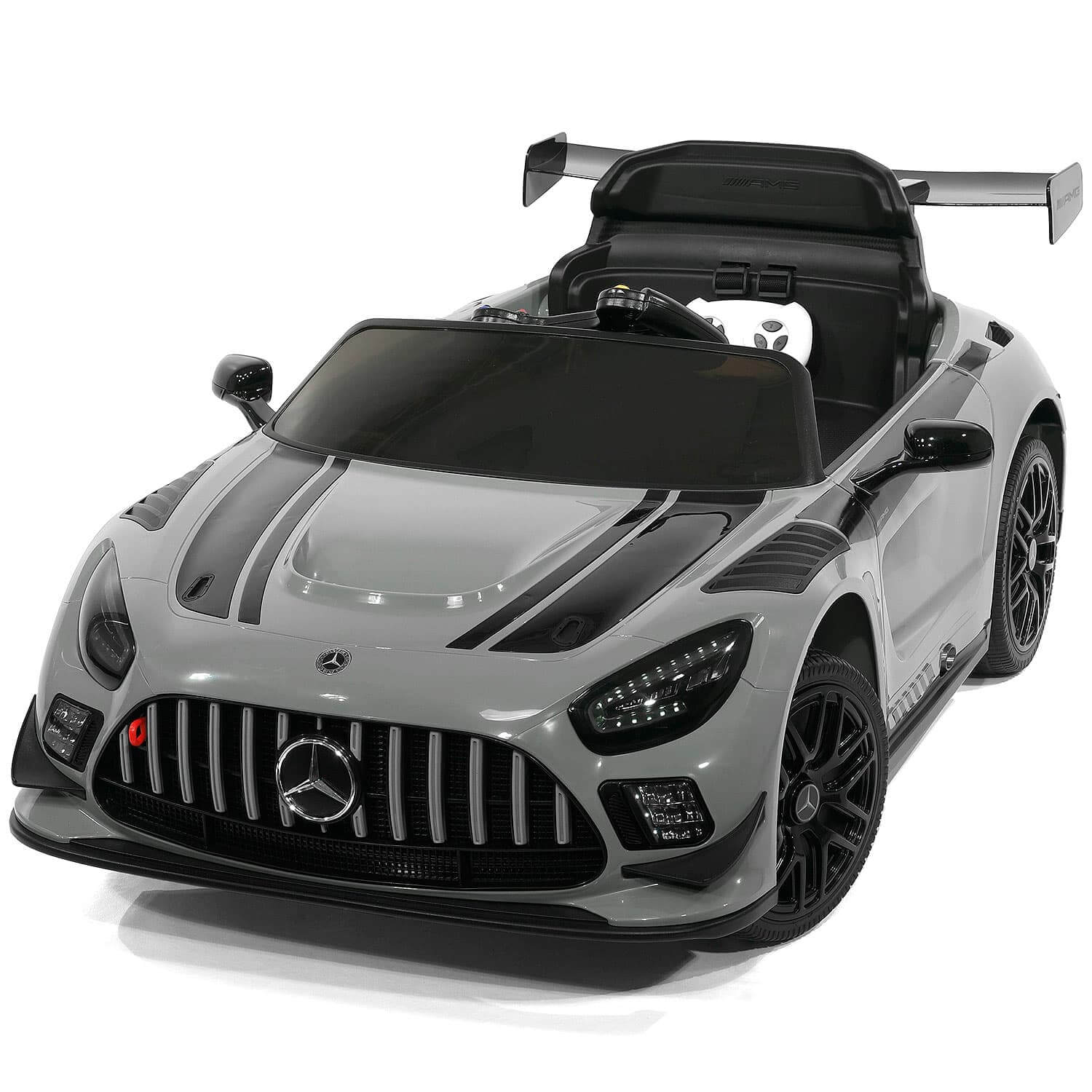 Moderno Kids Mercedes Benz AMG GT3 EVO 12V Electric Ride-On Car w/Parental Remote