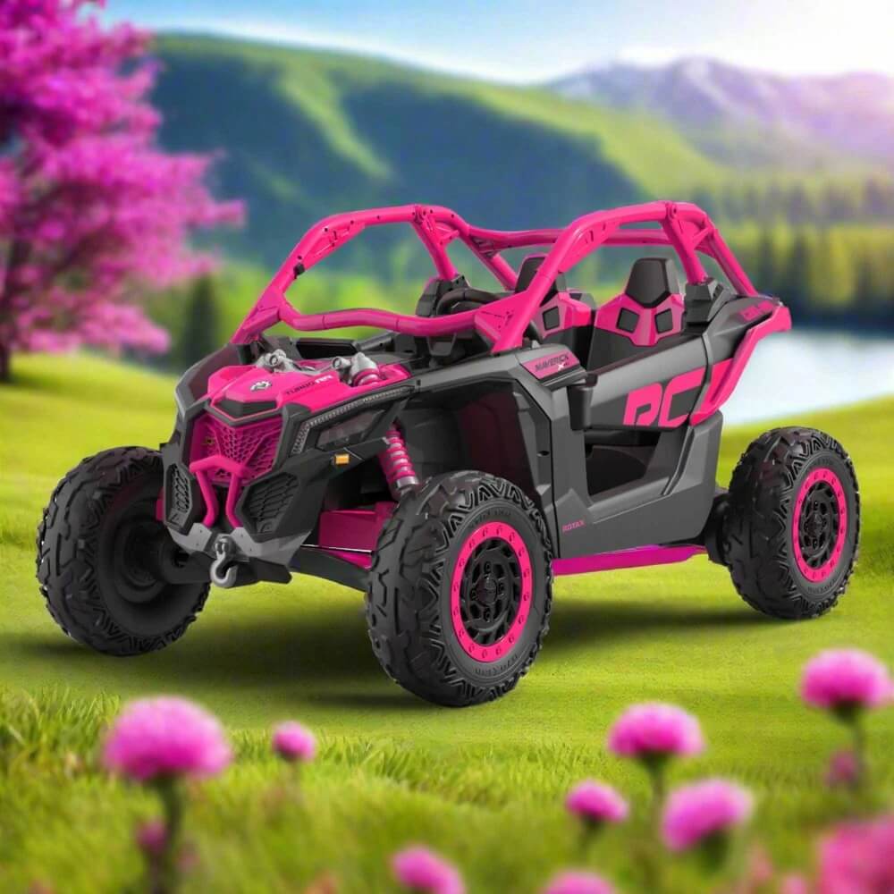 Moderno Kids CAN-AM MAVERICK XL CUSTOM EDITION 24V Electric UTV Ride-On Car