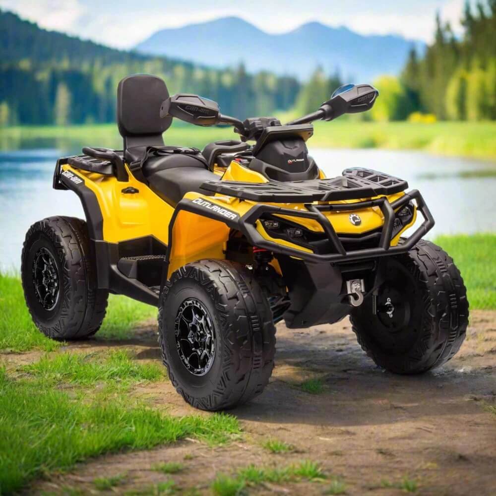 Moderno Kids CAN-AM OUTLANDER 24V 4WD Electric All-Terrain Vehicle ATV