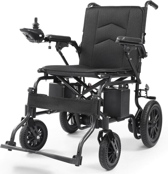 Moovon 500W Dual Motor Folding Electric Power Wheelchair — Upzy.com