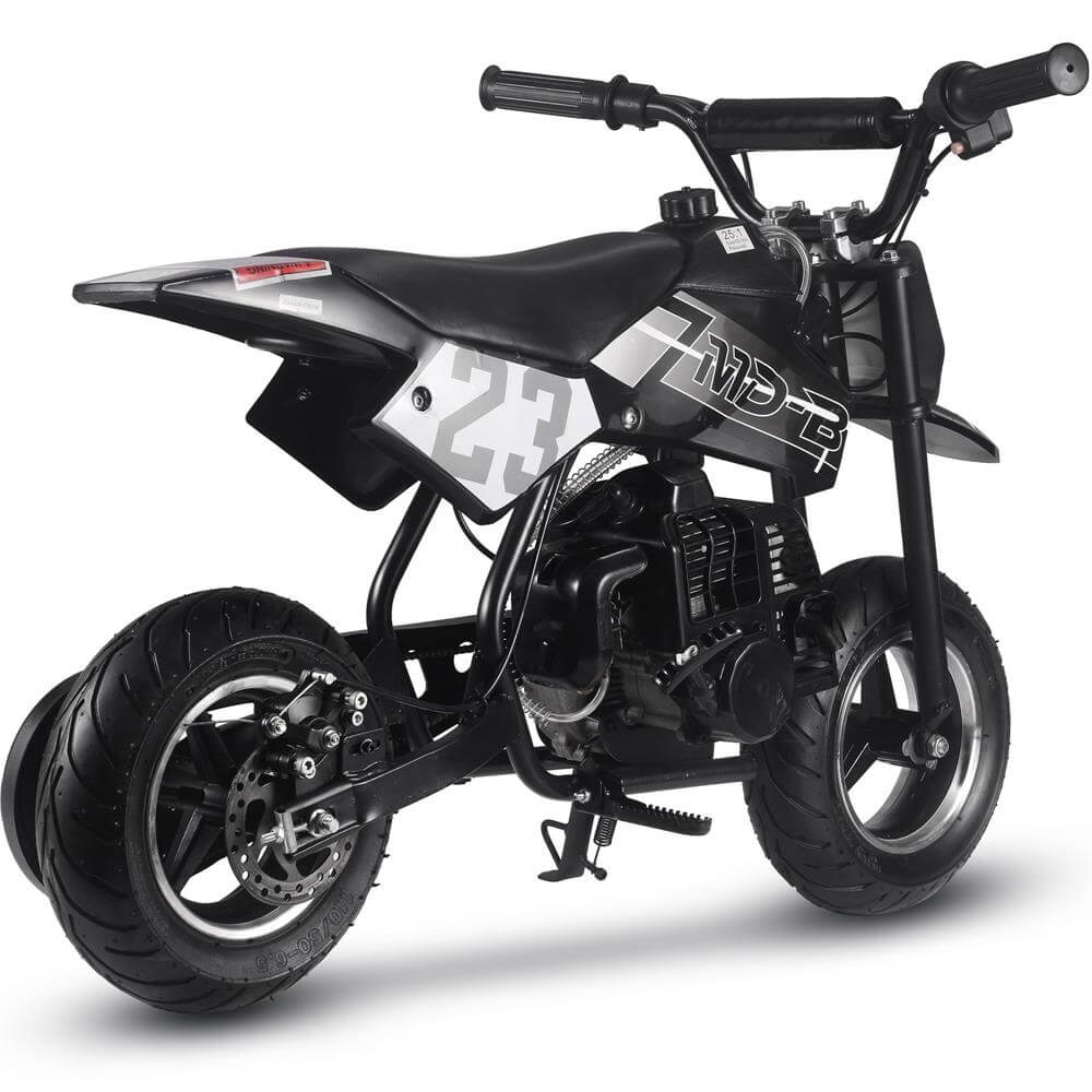 MotoTec DB-02 50cc 2-Stroke Suspension Kids' Supermoto Gas Dirt Bike