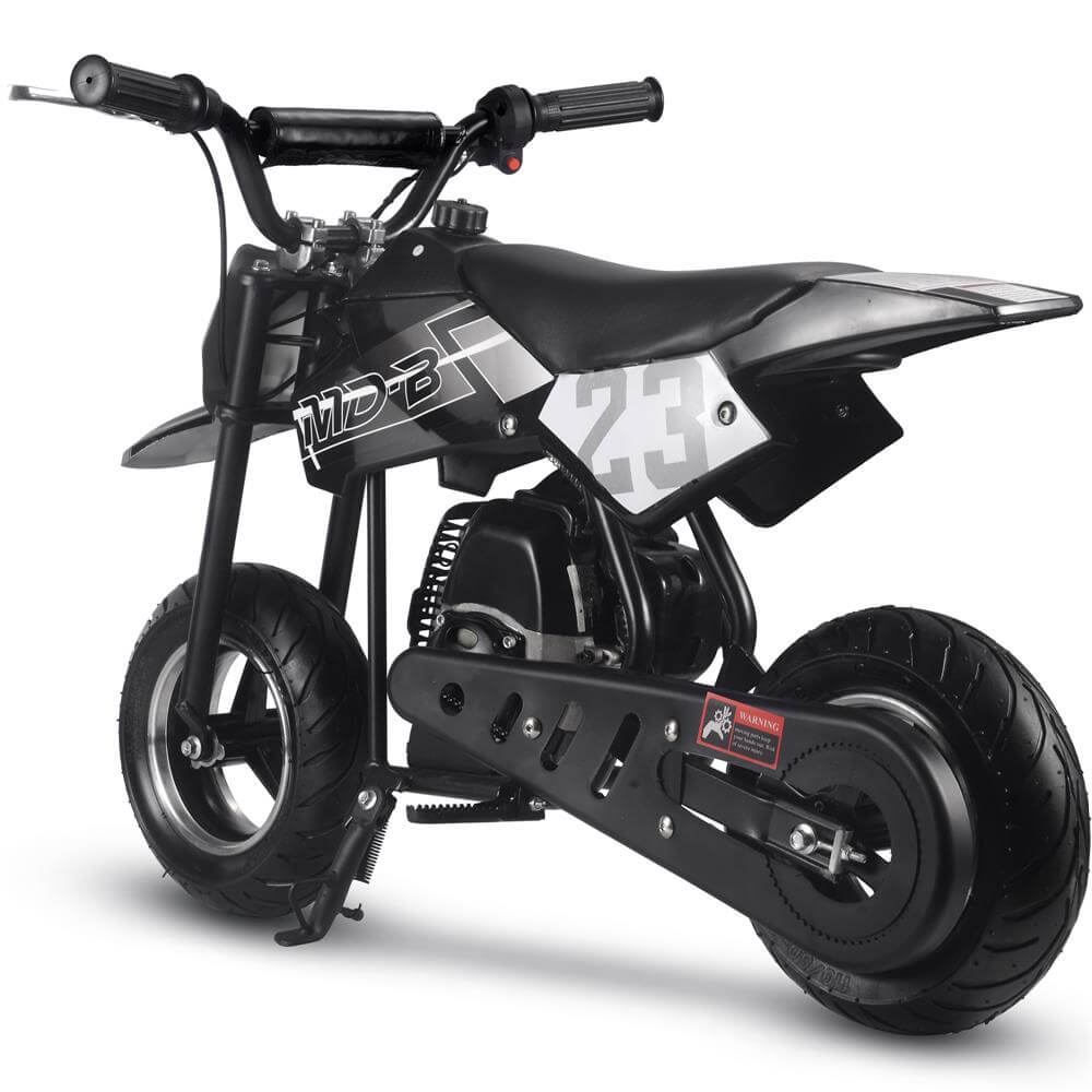 MotoTec DB-02 50cc 2-Stroke Suspension Kids' Supermoto Gas Dirt Bike